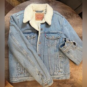 Levi’s Sherpa denim jacket